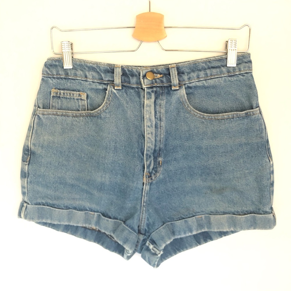 American Apparel High Rise Jeans Shorts Women’s 31